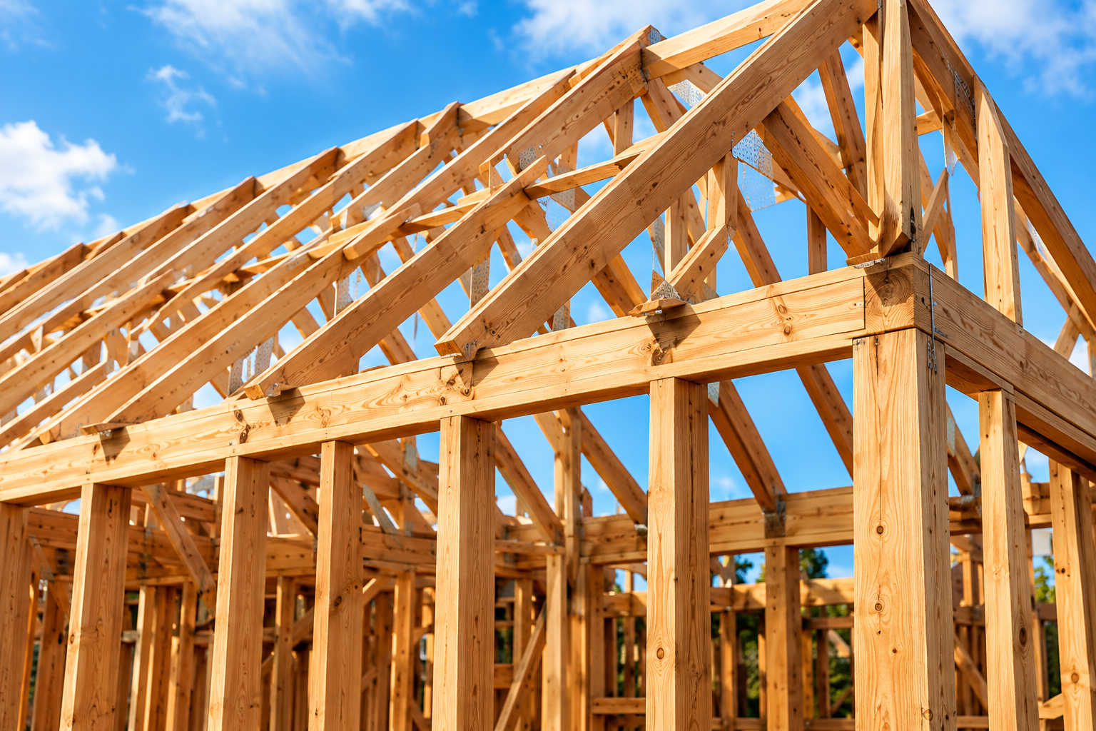 Construction timber for building projects