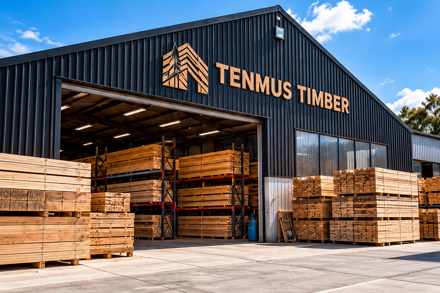 Tenmus Timber warehouse and timber building supplies