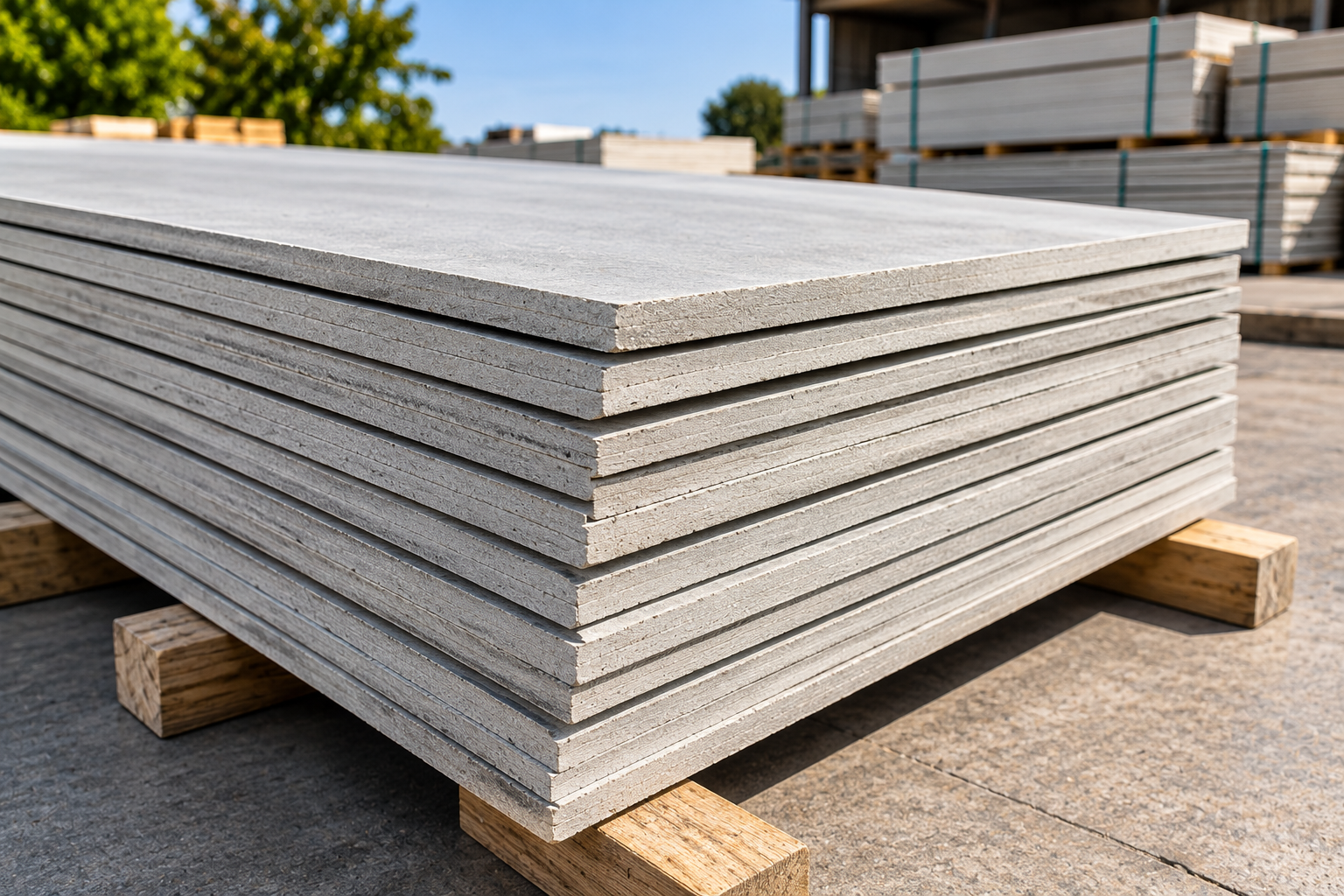 Nutec fibre cement building boards