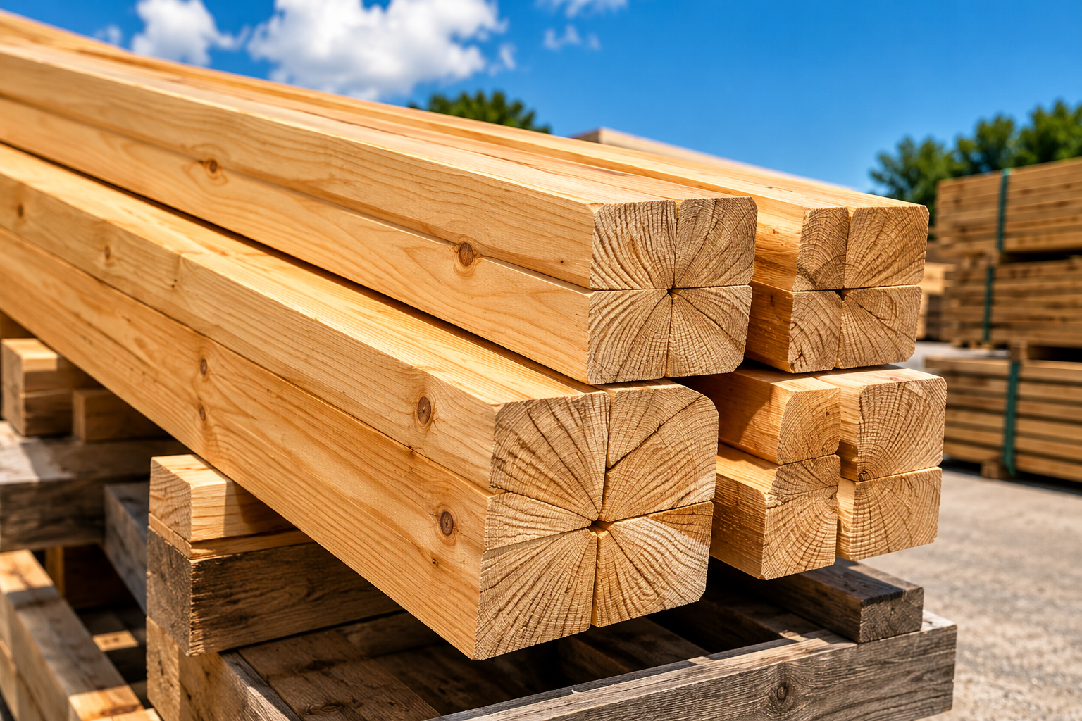 Construction timber and structural wood